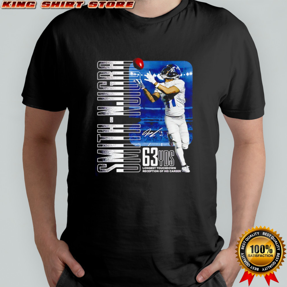 Jaxon Smith-Njigba Seattle Seahawks 63 Yards longest touchdown reception of his career shirt