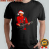 Jimmy Buffett playing guitar Merry Christmas shirt