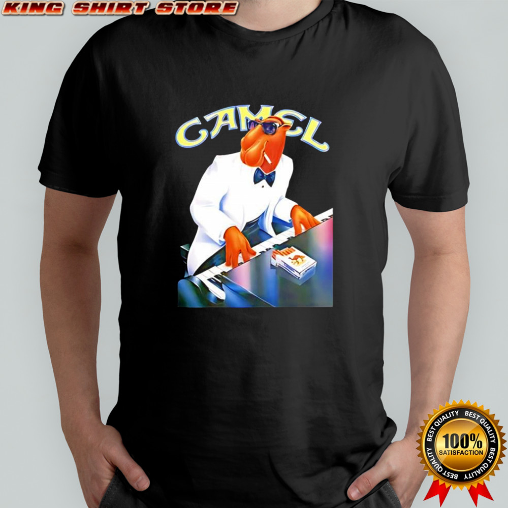 Joe Camel mascot for Camel cigarettes shirt