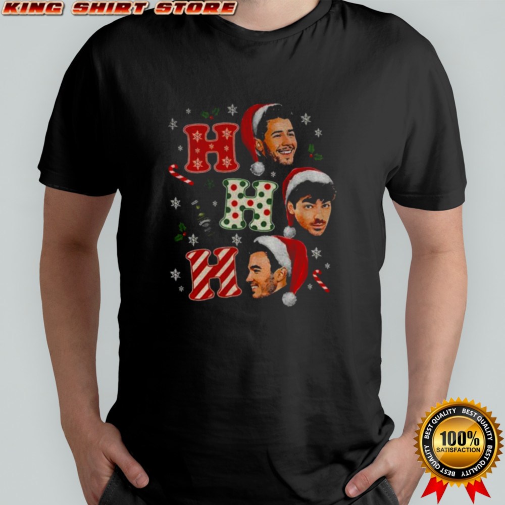 Jonas Brothers Christmas 20th Anniversary Ho Ho Ho shirt