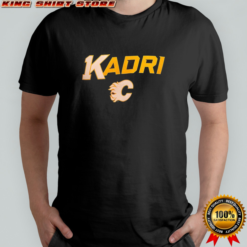 Kadri Calgary Flames NHL logo shirt