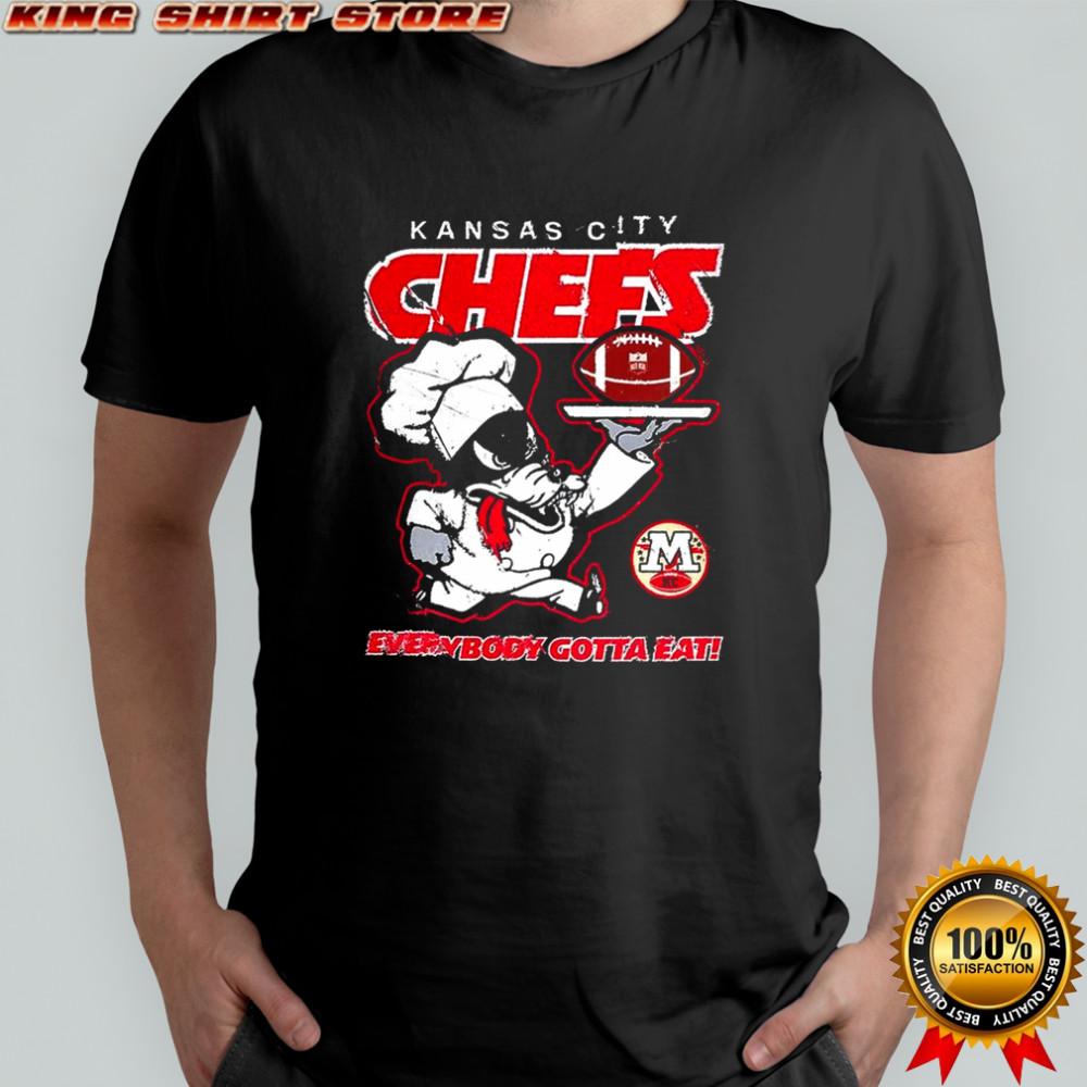 Kansas City Chefs football everybody gotta eat mascot chefs shirt