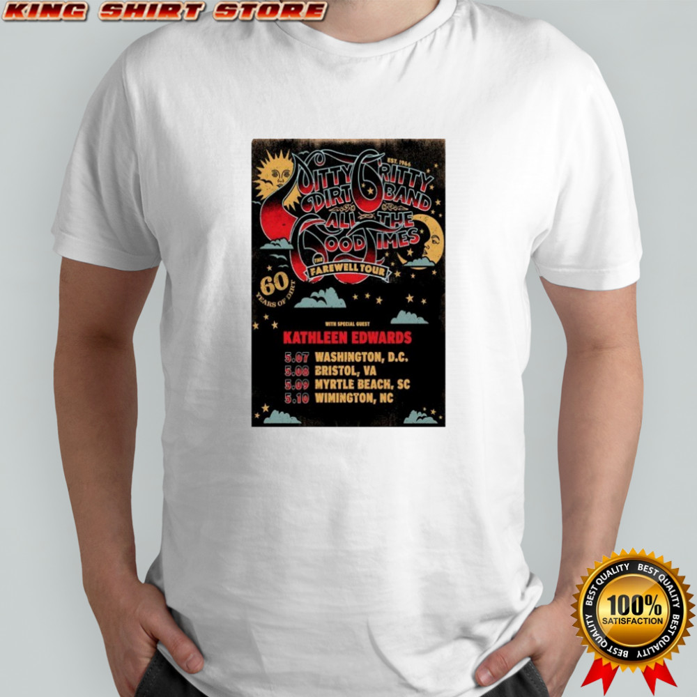 Kathleen Edwards All The Good Time The Farewell Tour 2026 May 26 T-Shirt