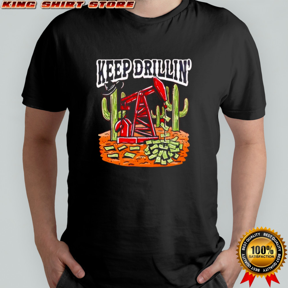Keep drilling pocket shirt