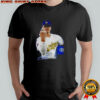 Kike Hernandez Middle Finger Meme signature Dodgers champion shirt