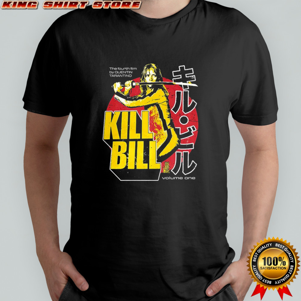Kill Bill volume one the fourth film by Quentin Tarantino retro shirt