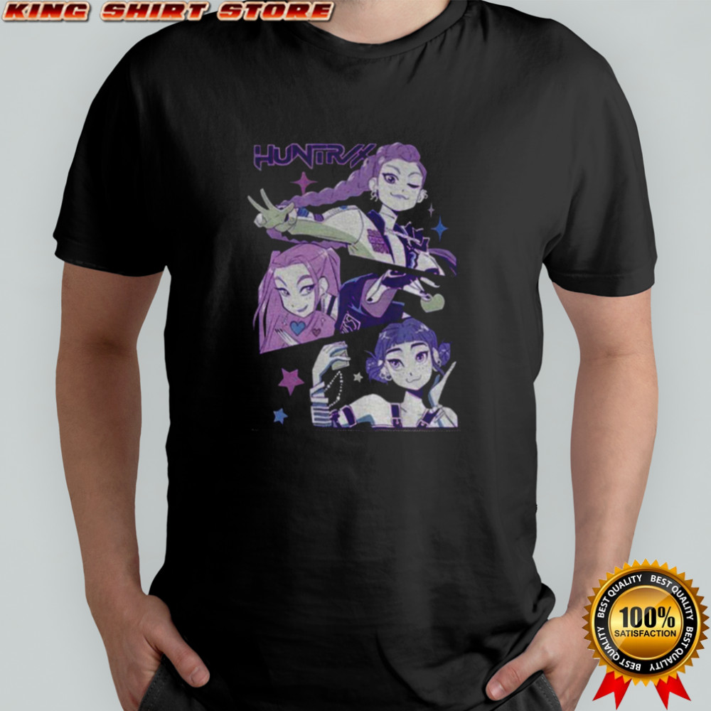 Kpop Demon Hunters Kawaii cartoon Merry Christmas shirt