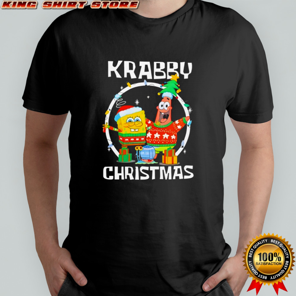 Krabby Christmas Cartoon shirt