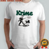 Krime do you believe in Karma man and bear graphic shirt