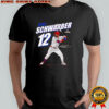 Kyle Schwarber Philadelphia Baseball Players #12 signature moment shirt
