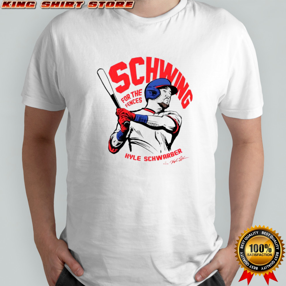 Kyle Schwarber Philadelphia Baseball Schwing For The Fences signature moment shirt