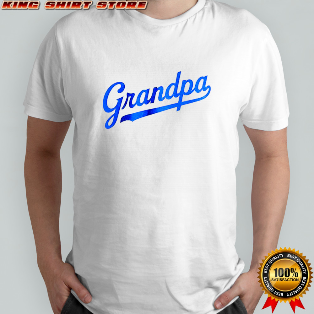 LA Dodgers Baseball Grandpa shirt