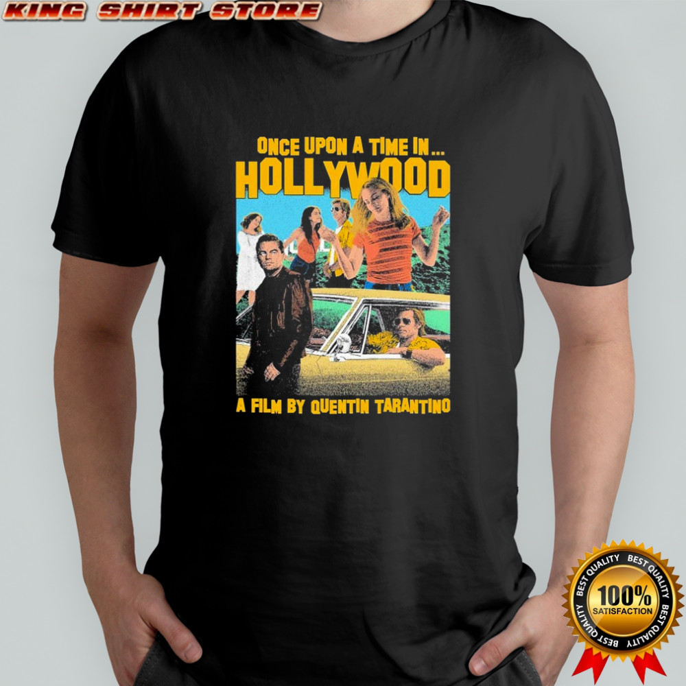 Leonardo DiCaprio Once Upon A Time In Hollywood A Film By Quentin Tarantino T-shirt