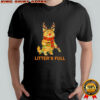 Litter’s Full Santa Christmas Lights Cat shirt