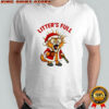 Litter’s Full Santa Christmas Urgly Cat shirt