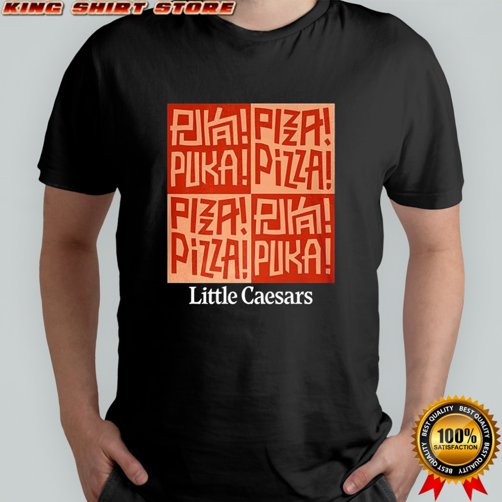 Little Caesars Puka pizza shirt