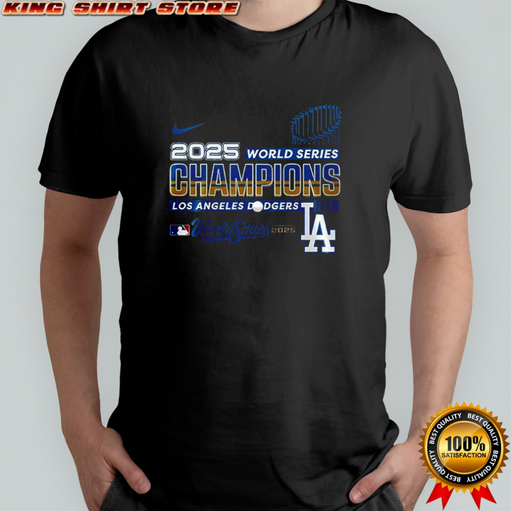 Los Angeles Dodgers 2025 Back To Back World Series Champions Baseball shirt
