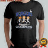 Los Angeles Dodgers 2025 World Series Champions Appeal Play Caricature T-Shirt