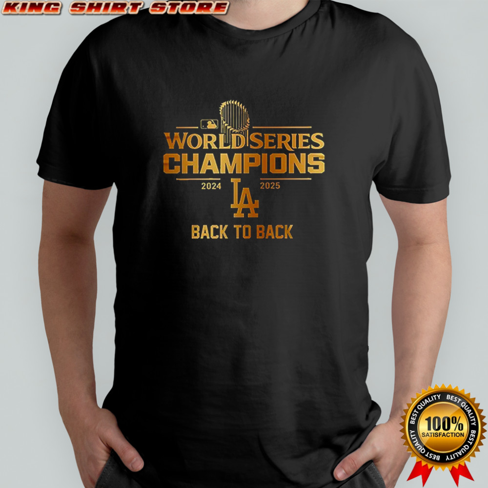 Los Angeles Dodgers 2025 World Series champions logo shirt