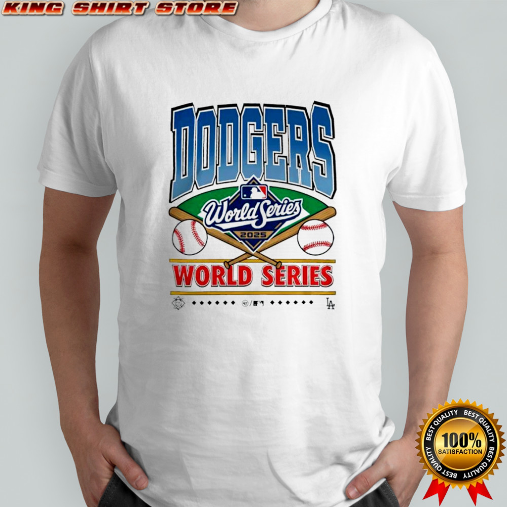 Los Angeles Dodgers 2025 World Series logo shirt