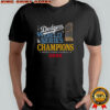 Los Angeles Dodgers 9-time world champions baseball logo shirt