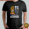 Los Angeles Dodgers 9 x World Series Champions T-Shirt