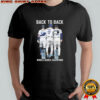 Los Angeles Dodgers Back To Back Betts Ohtani Yamamoto 2024-2025 World Series Champions Signatures Shirt