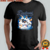 Los Angeles Dodgers NL West Champions 2025 player collage shirt