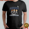 Los Angeles Dodgers player Caricature 2025 World Series Champions shirt