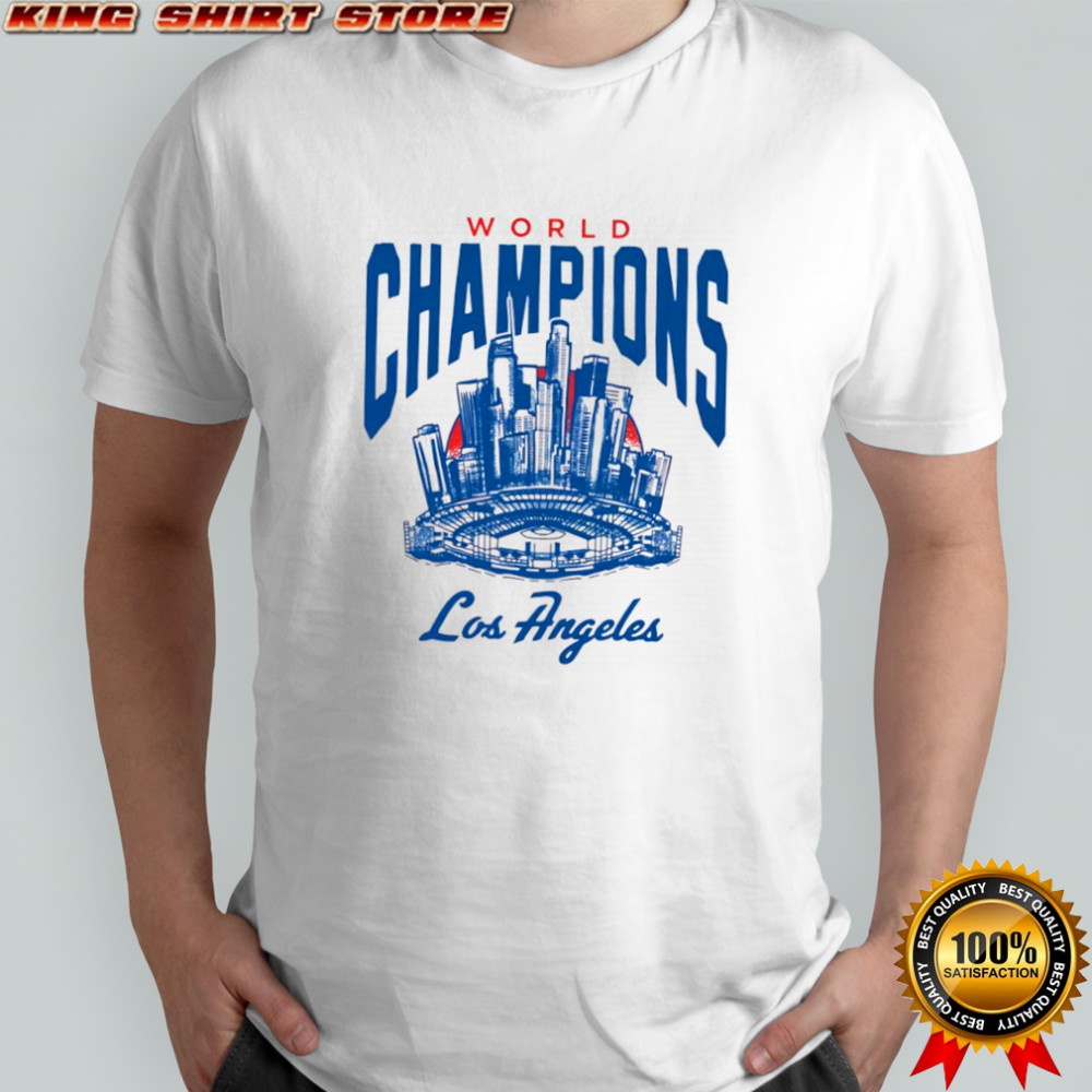 Los Angeles Dodgers Skyline city 2025 Worldd Champions shirt
