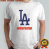 Los Angeles Dodgers Undefeated T-shirt