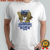 Los Angeles Dodgers Winner MLB Back To Back Mascot Trophy Cup Hug World Series Champions 2024 2025 T-shirt