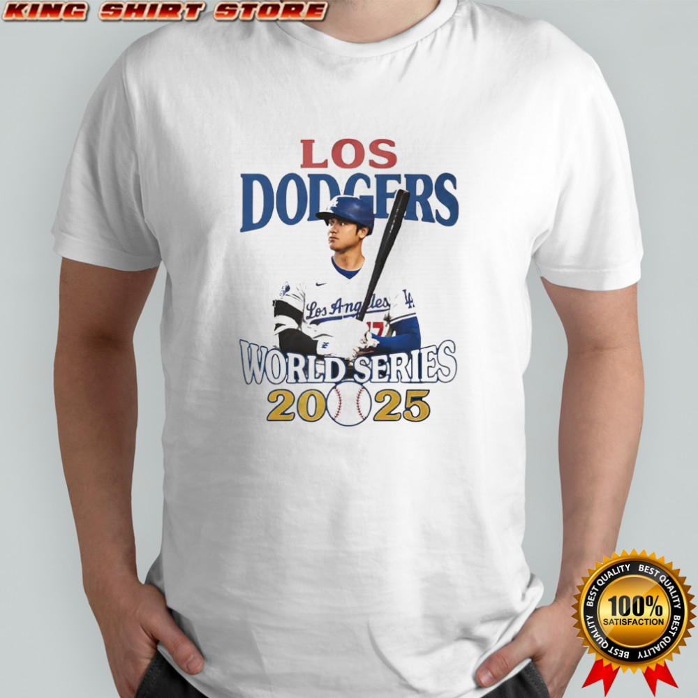 Los Angeles Dodgers World Series 2025 Shohei Ohtani pose shirt