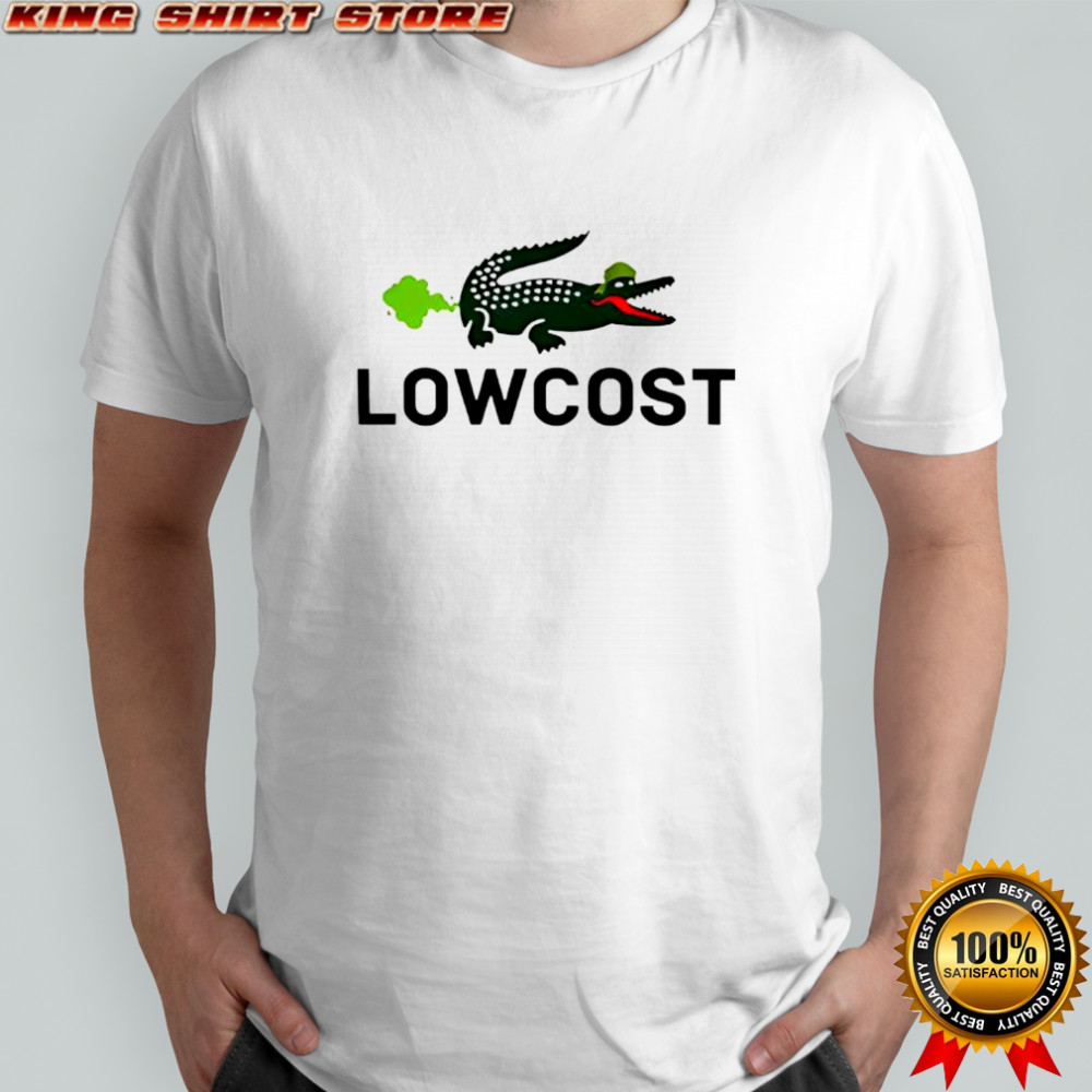 Lowcost crocodile graphic shirt
