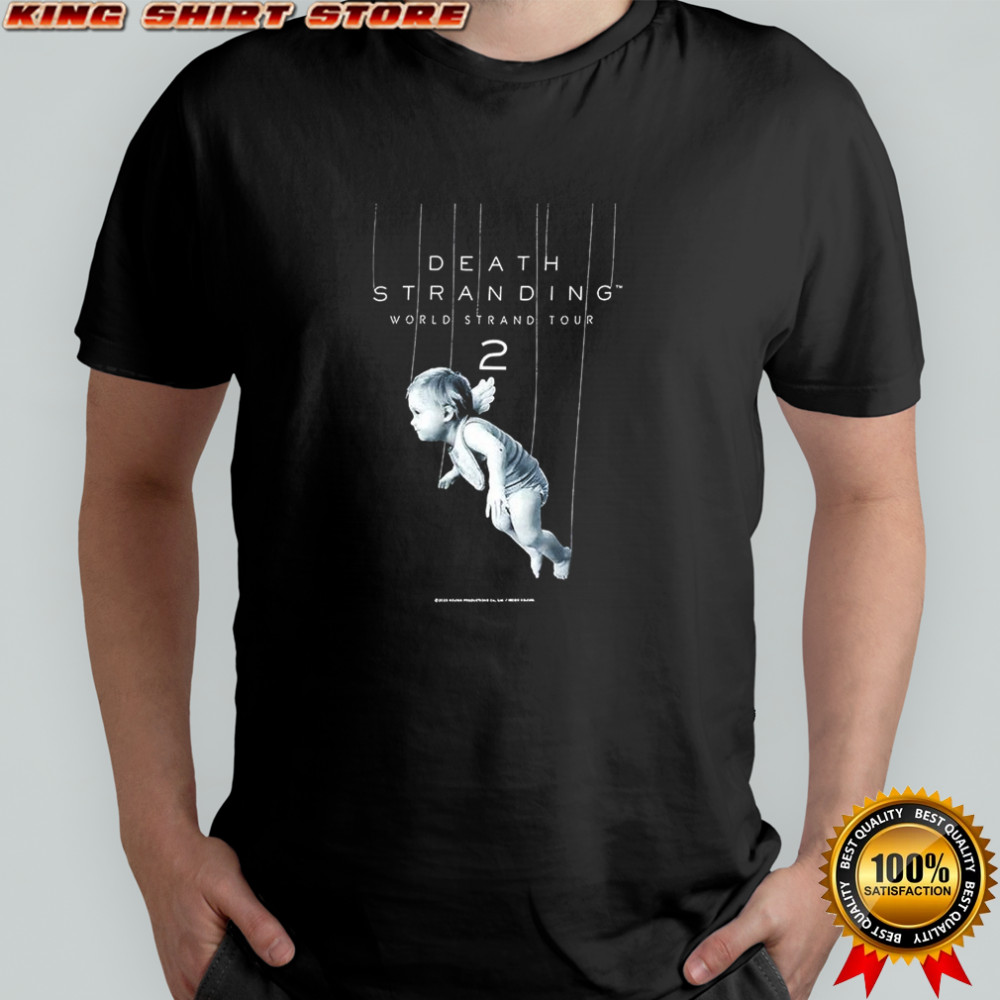 Luca death stranding world strand tour 2 shirt