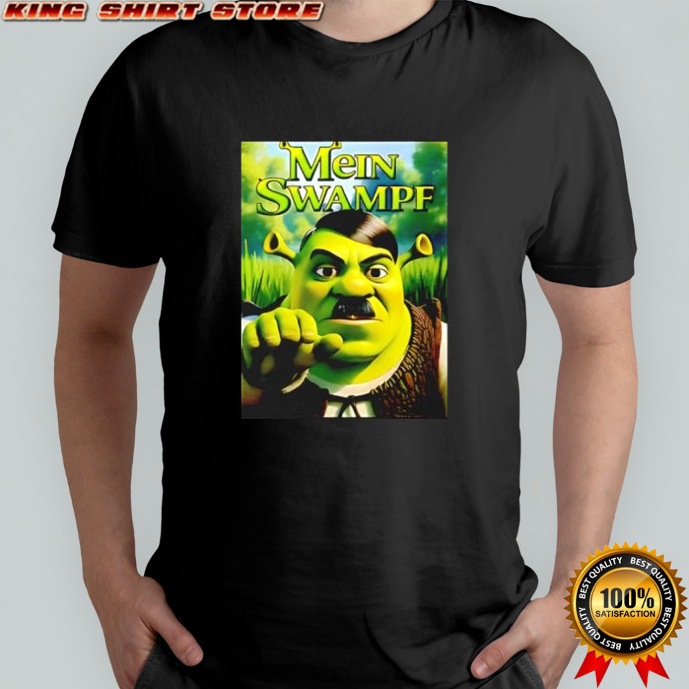 Mein Swampf Shrek and Adolf Hitler shirt