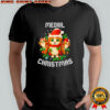 Meowl Christmas Funny Brainrot Meme shirt