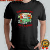 Merry Christmas Feliz Navidad Dollar Tree truck santa shirt