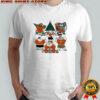 Merry Muscular Christmas characters shirt