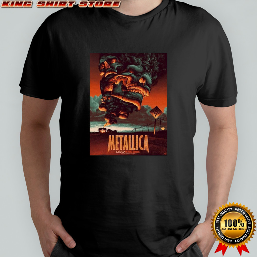 Metallica Load The House Jack Built Art By Max Loeffler Addition Load Series Shirt