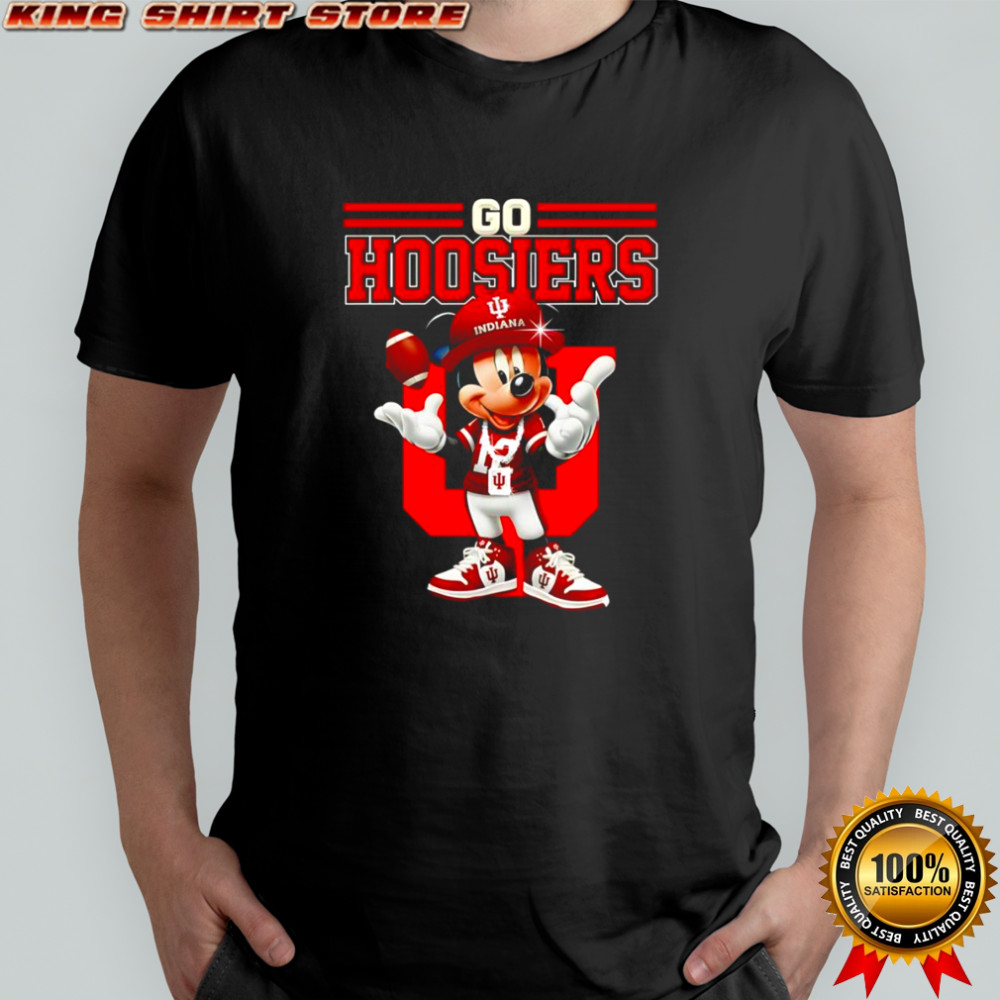 Mickey Mouse Go Hoosiers Shirt