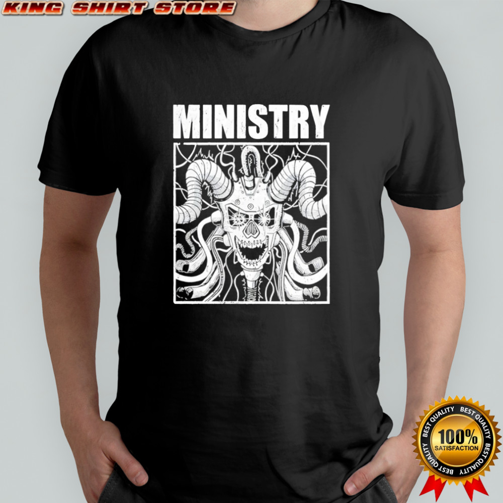 Ministry Machine Skull shirt