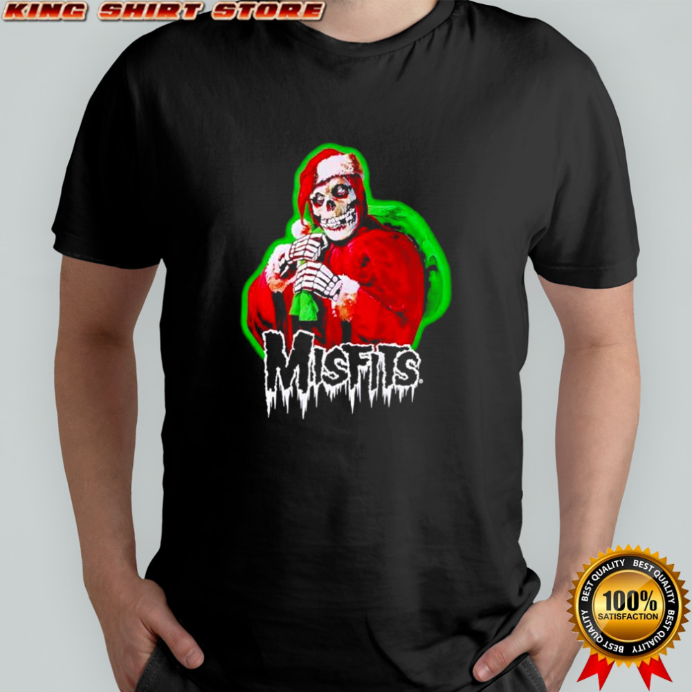 Misfits Santa Crimson Ghost Christmas shirt