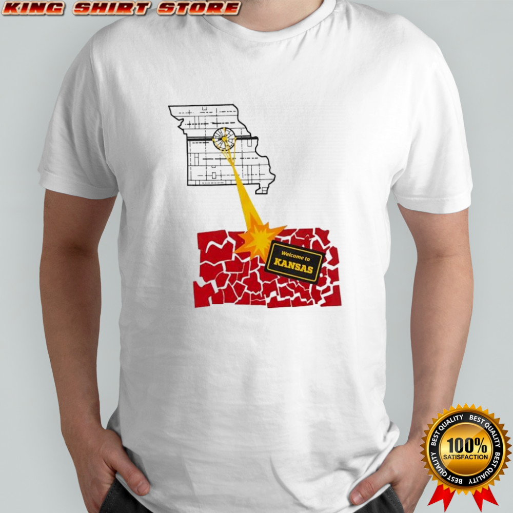 Missouri Border Blast welcome to Kansas shirt