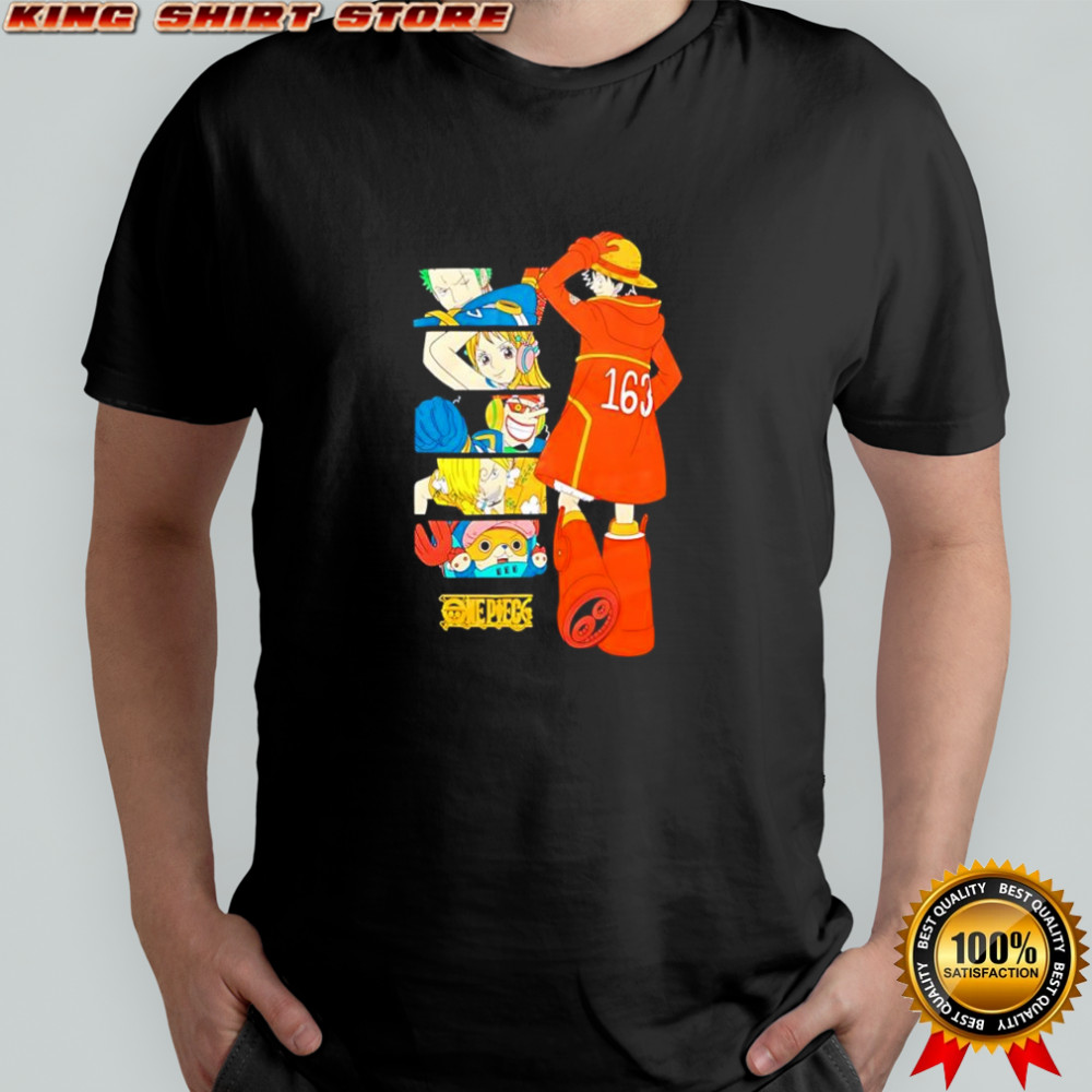 Monkey D. Luffy series One Piece and characters graphic shirt