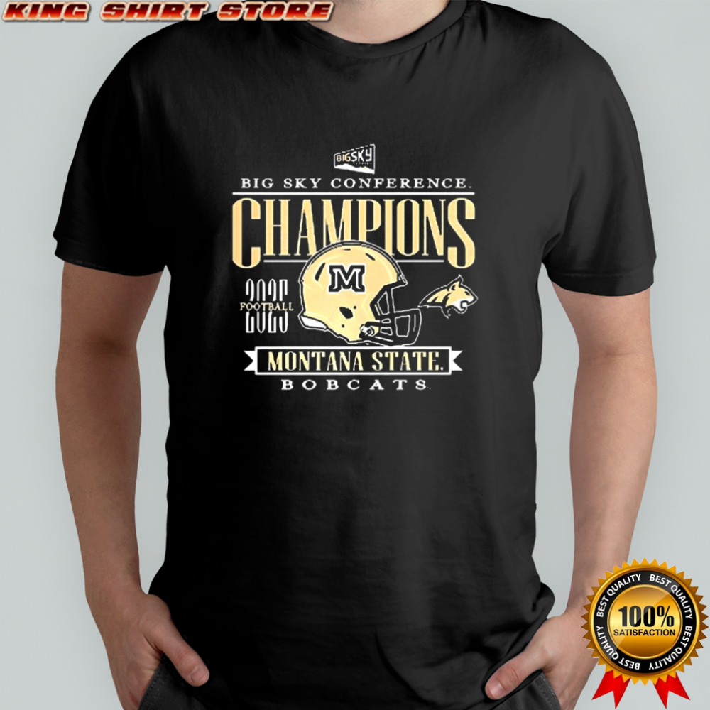 Montana State Bobcats football Big Sky Conference Champions 2025 shirt