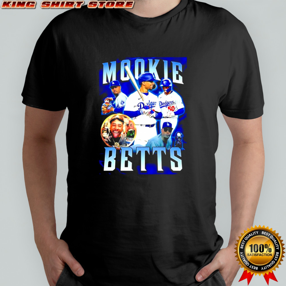 Mookie Betts LA player graphic shirt