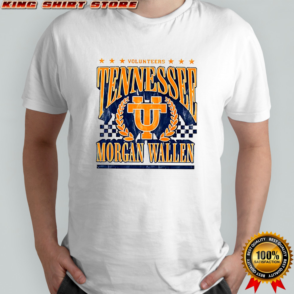 Morgan x Tennessee Volunteers football logo shirt