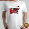 NE New England Patriots logo shirt