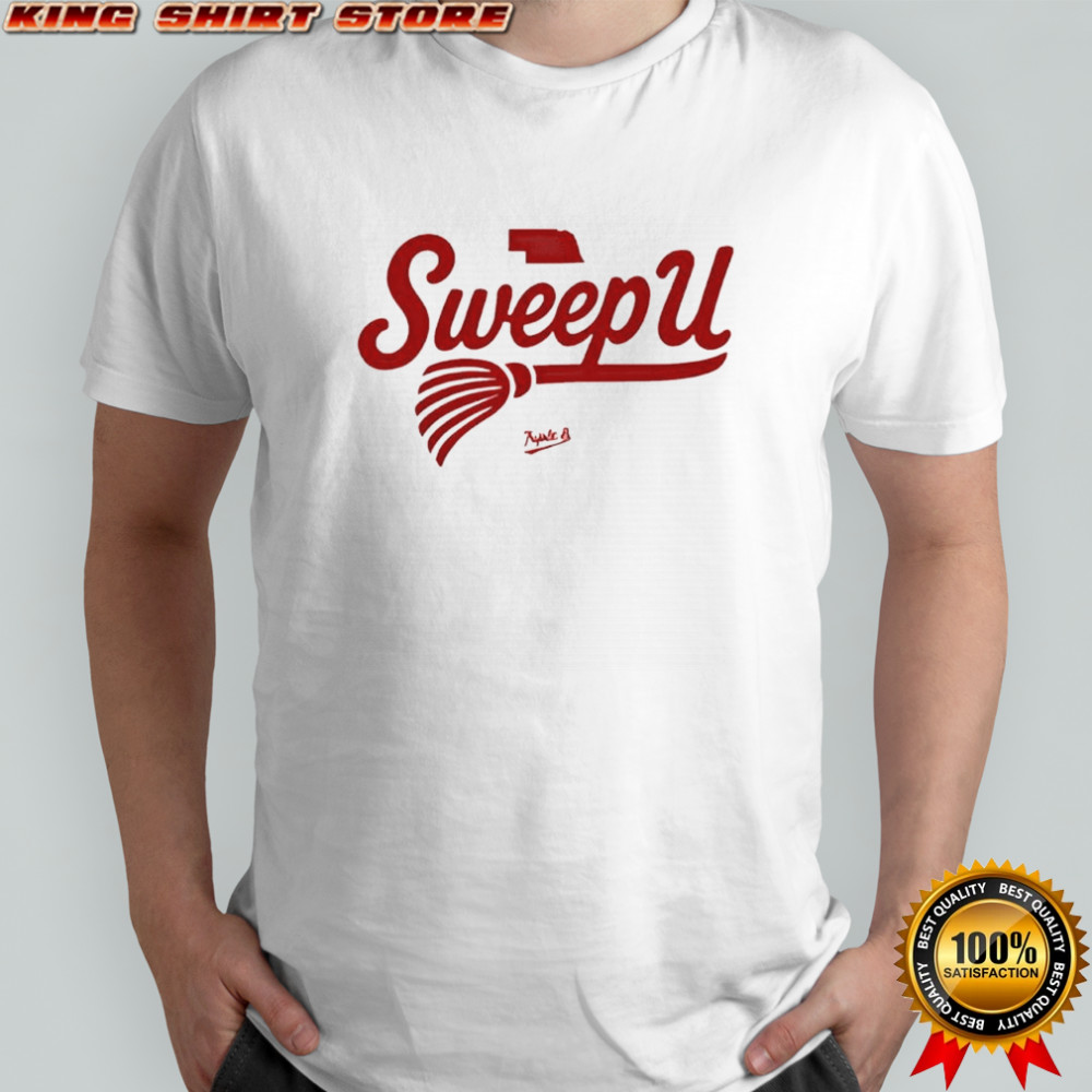 Nebraska Cornhuskers volleyball Sweep U shirt
